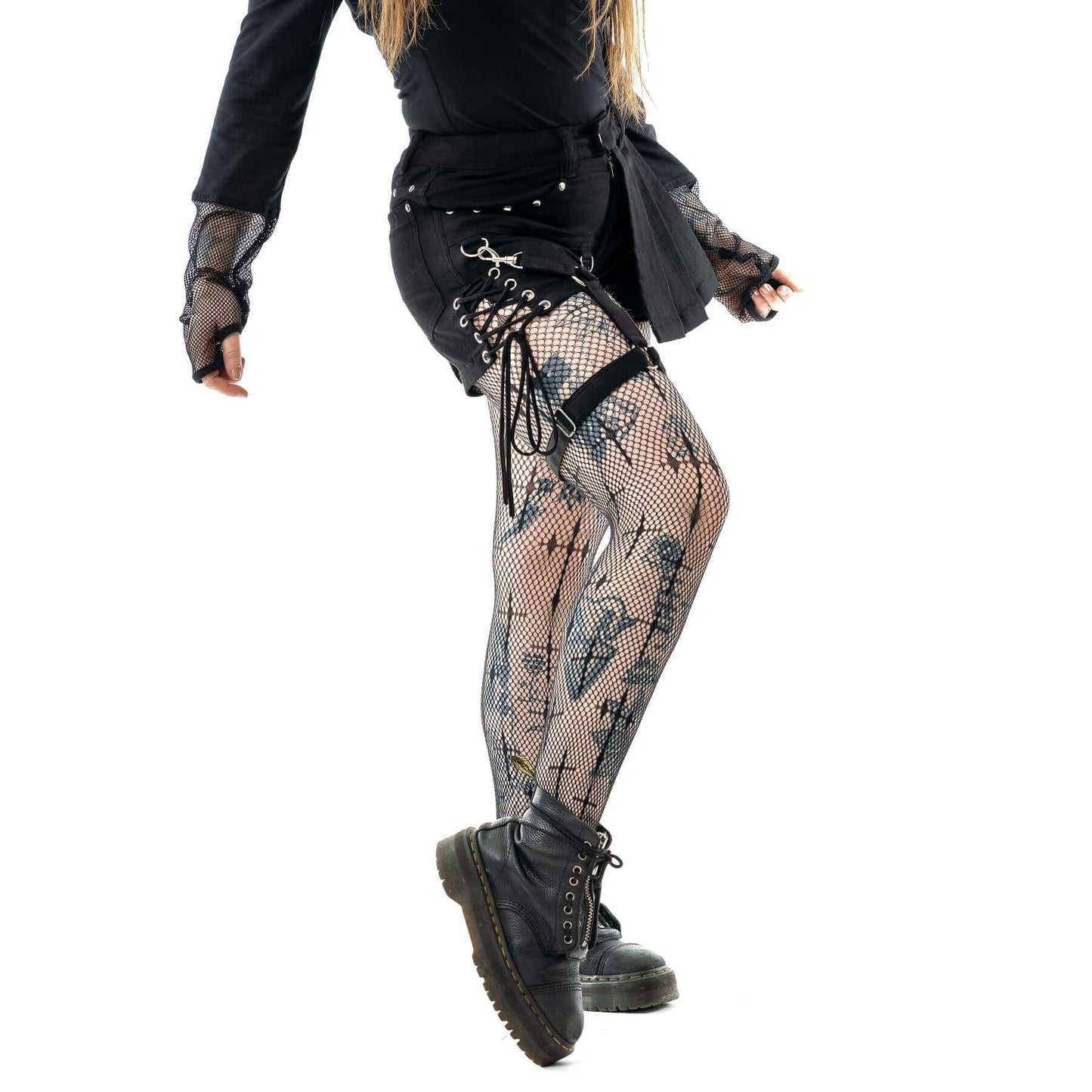 Vixxsin Blair Shorts in Black