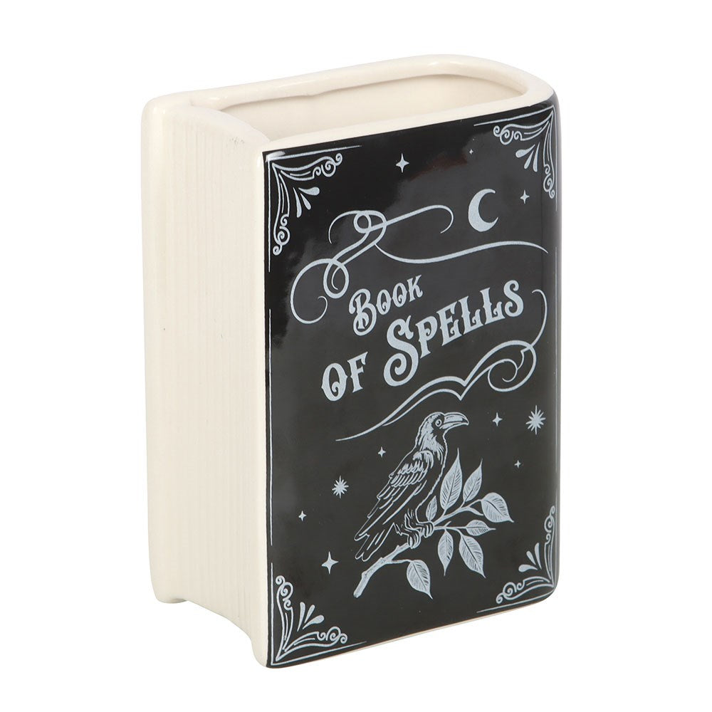 Gothic Gifts Book of Spells Flower Vase