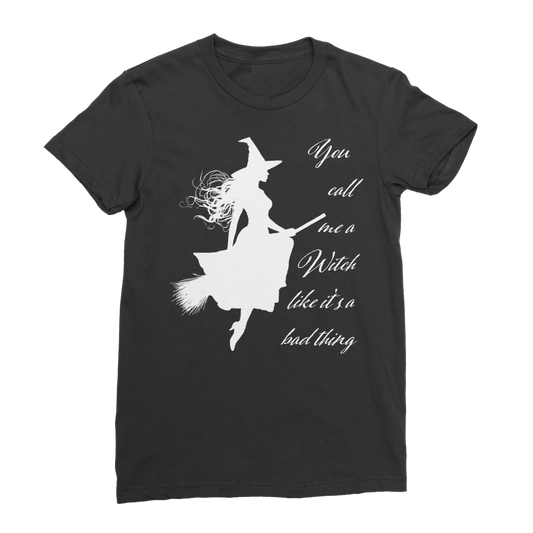 Call Me a Witch Classic T Shirt - Kate's Clothing