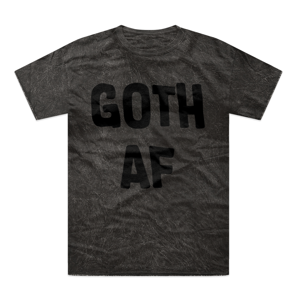 Goth AF Tie-Dye T-Shirt - Kate's Clothing