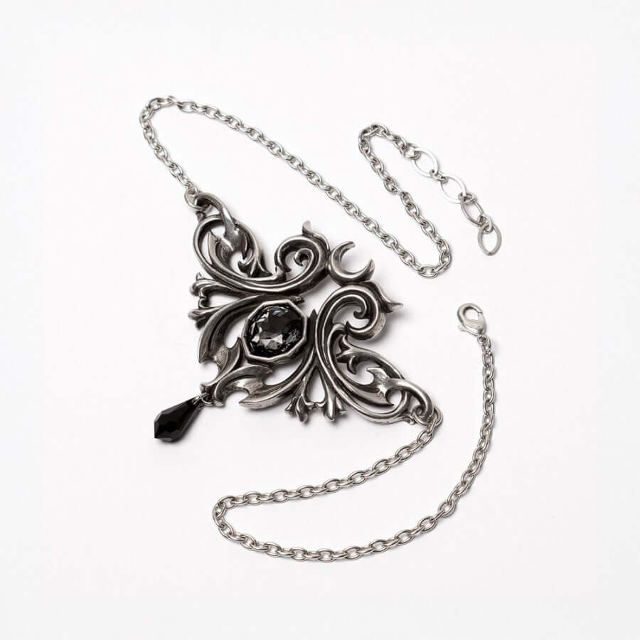 Alchemy Gothic Midnight Memorial Necklace - Kate's Clothing