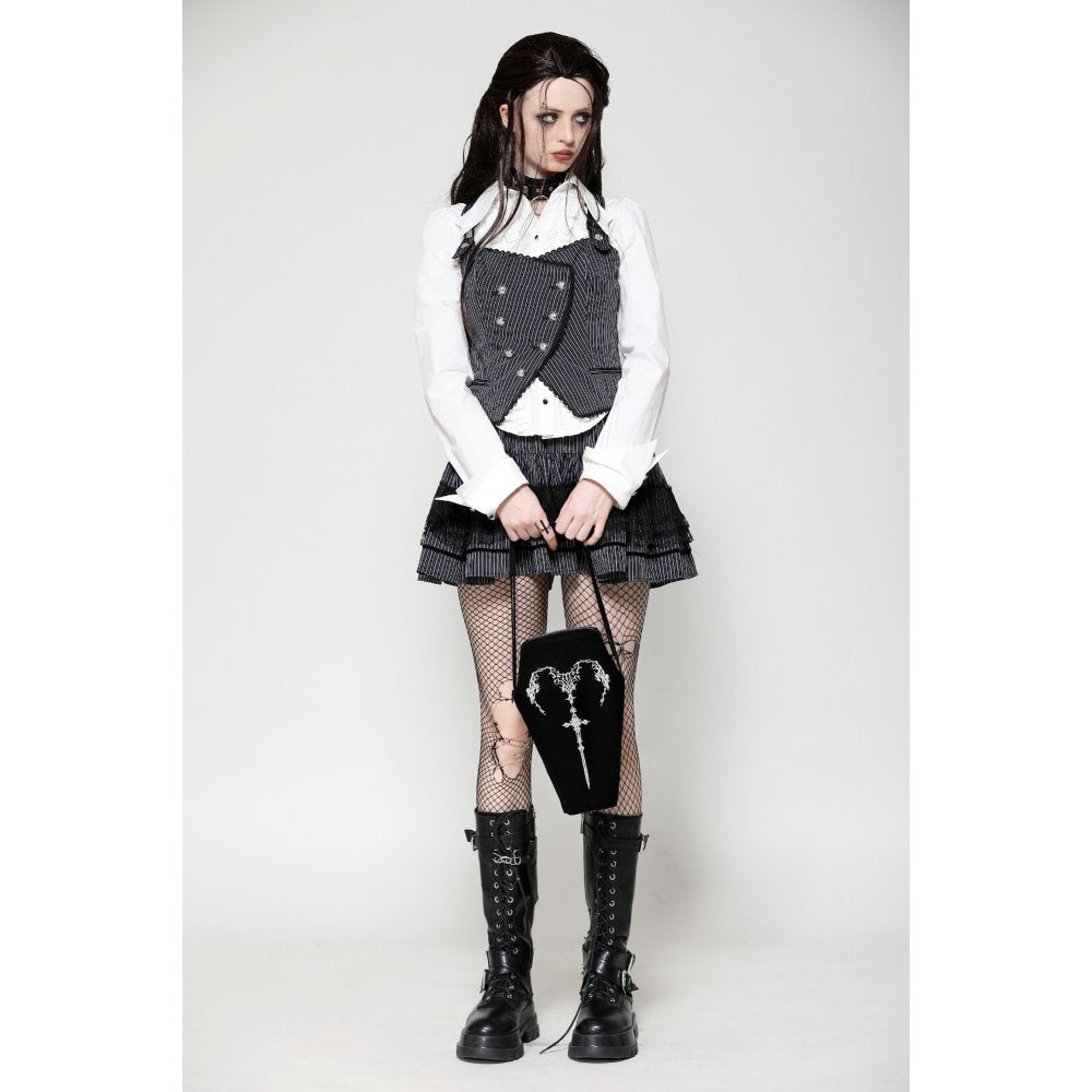 Dark in Love Quinn Mystic Horn Coffin Bag - Kate's Clothing