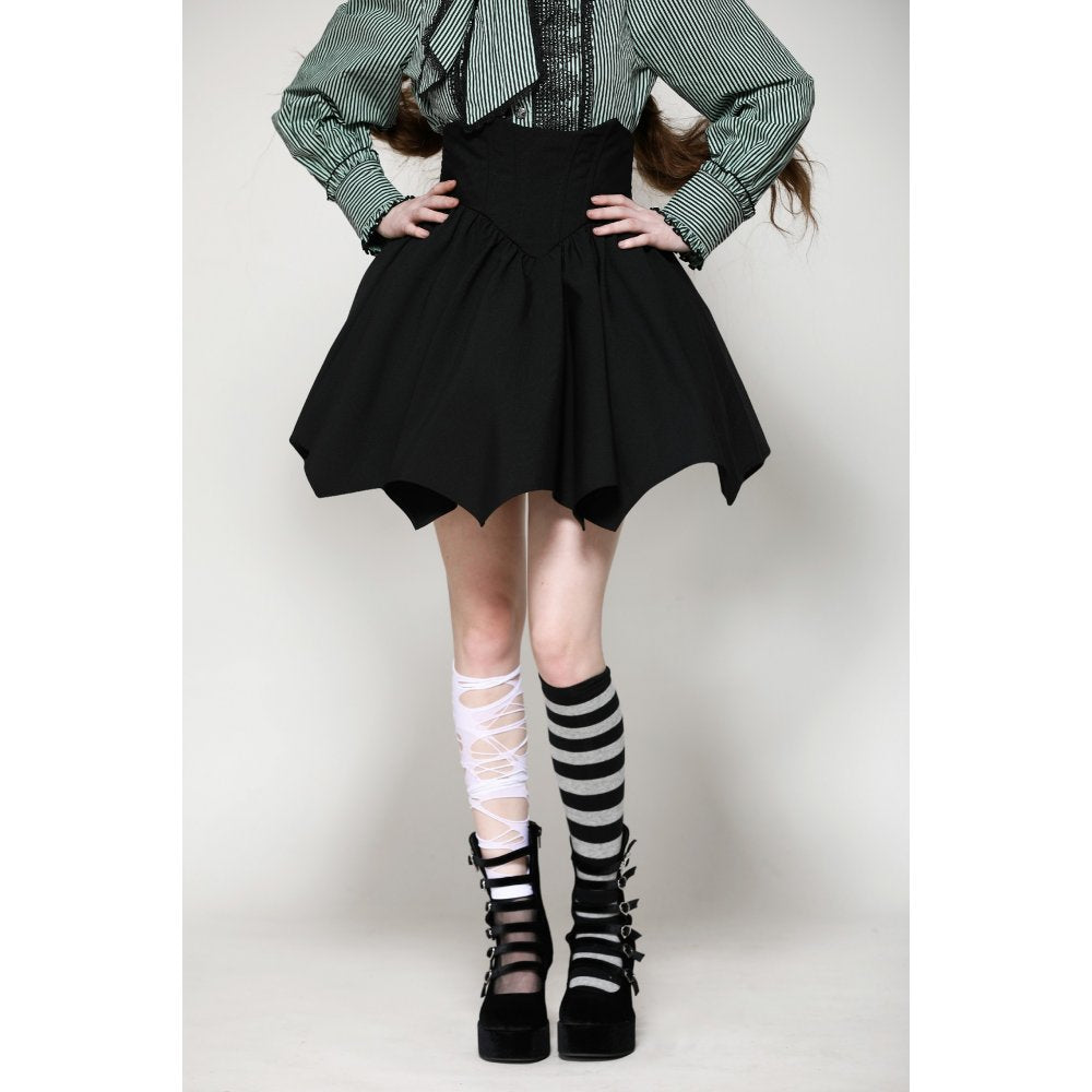 Dark in Love Keziah High Waisted Skirt - Kate's Clothing
