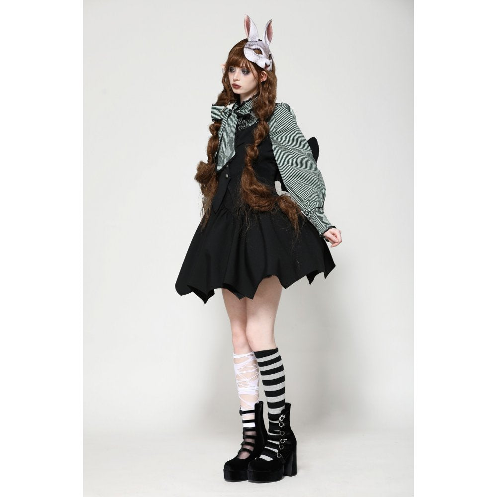Dark in Love Vespertilio Vest with Bat Wings - Kate's Clothing