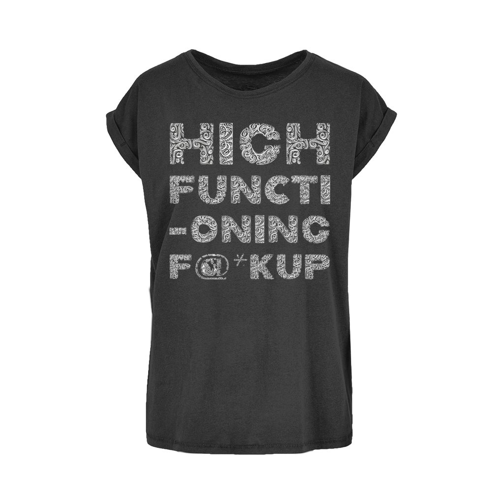 High Functioning Women's Extended Shoulder T-Shirt XS-5XL - Kate's Clothing