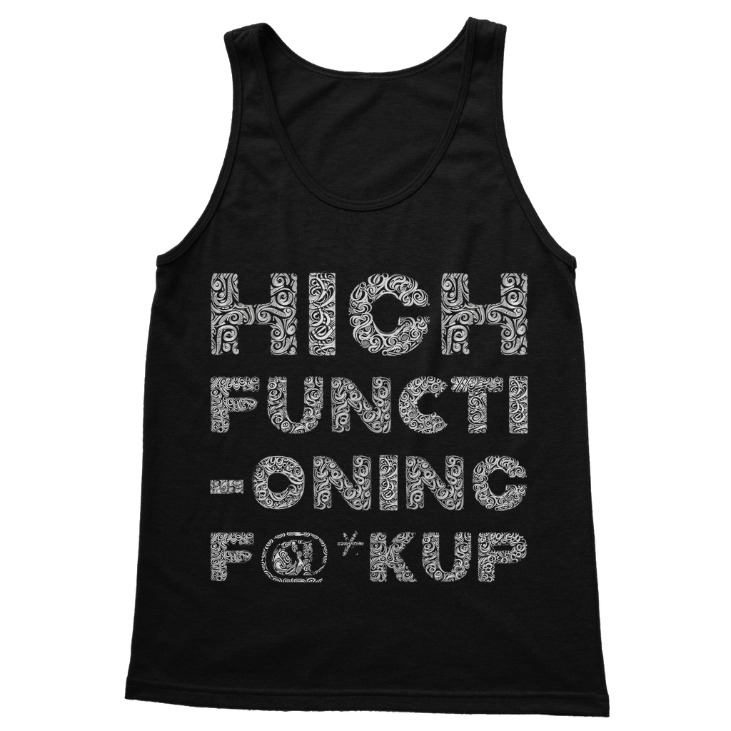 Gothic Attitude High Functioning Vest Top - Kate's Clothing