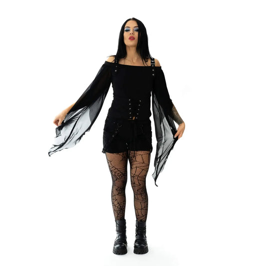 Poizen Industries Addylin Top in Black