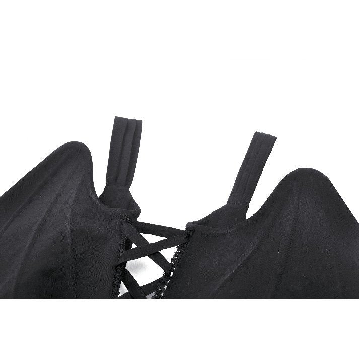 Dark in Love Vespertilio Vest with Bat Wings - Kate's Clothing