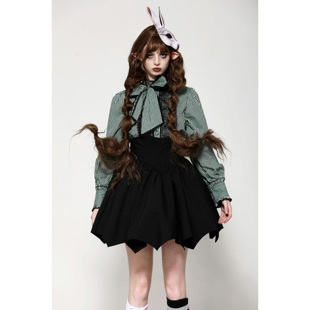 Dark in Love Keziah High Waisted Skirt - Kate's Clothing