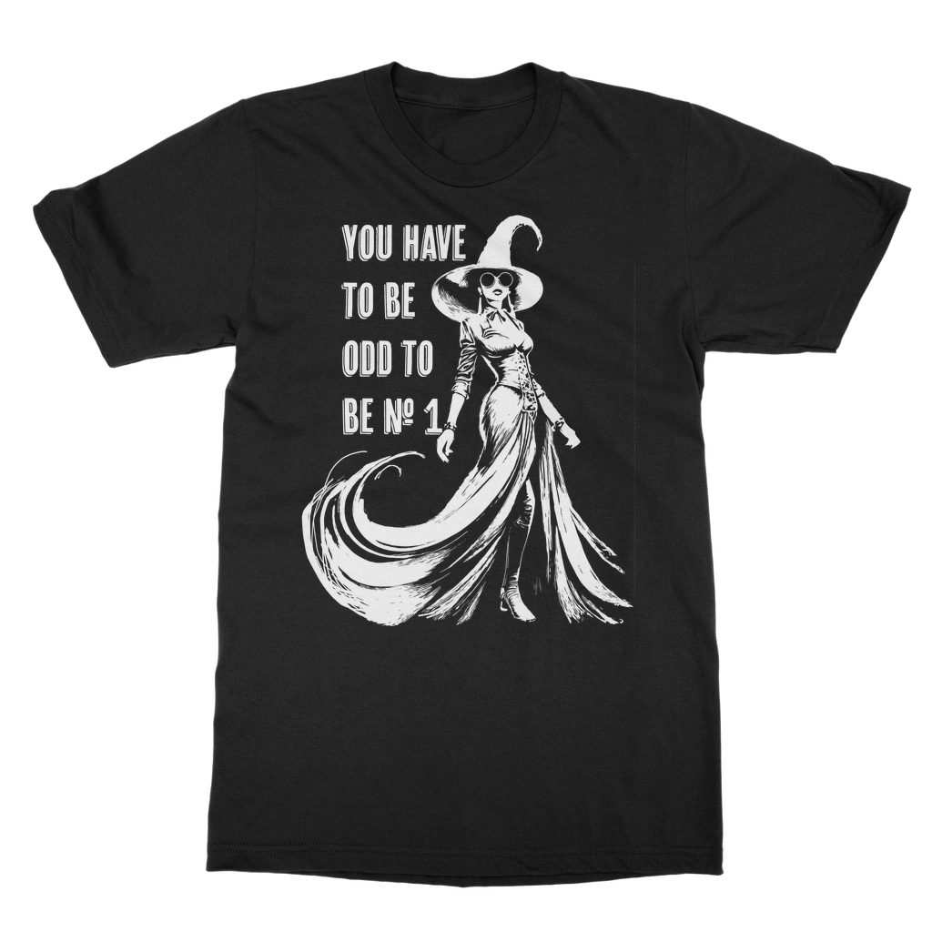 You Have to be Odd to be No. 1 Classic Heavy Cotton T-Shirt - Kate's Clothing