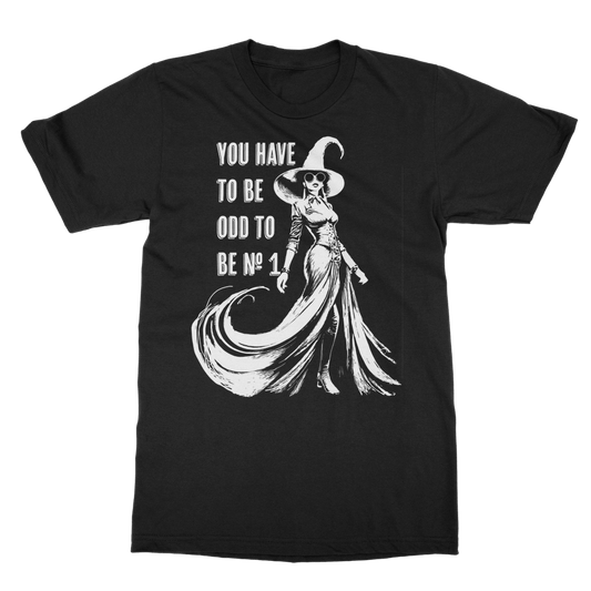 You Have to be Odd to be No. 1 Classic Heavy Cotton T-Shirt - Kate's Clothing