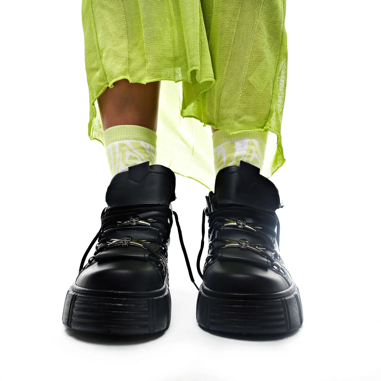 Koi Rimo Core Chunky Black Trainers