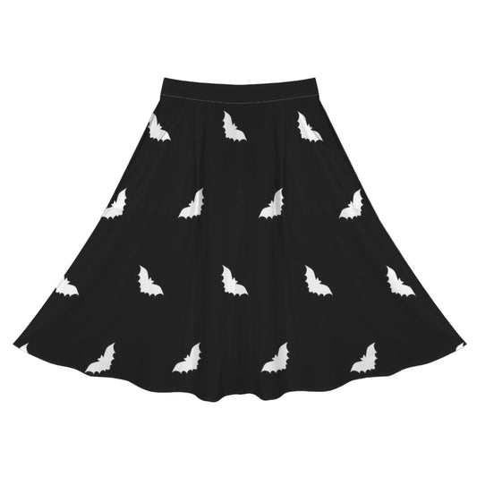 Bats on Repeat Skirt with Pockets