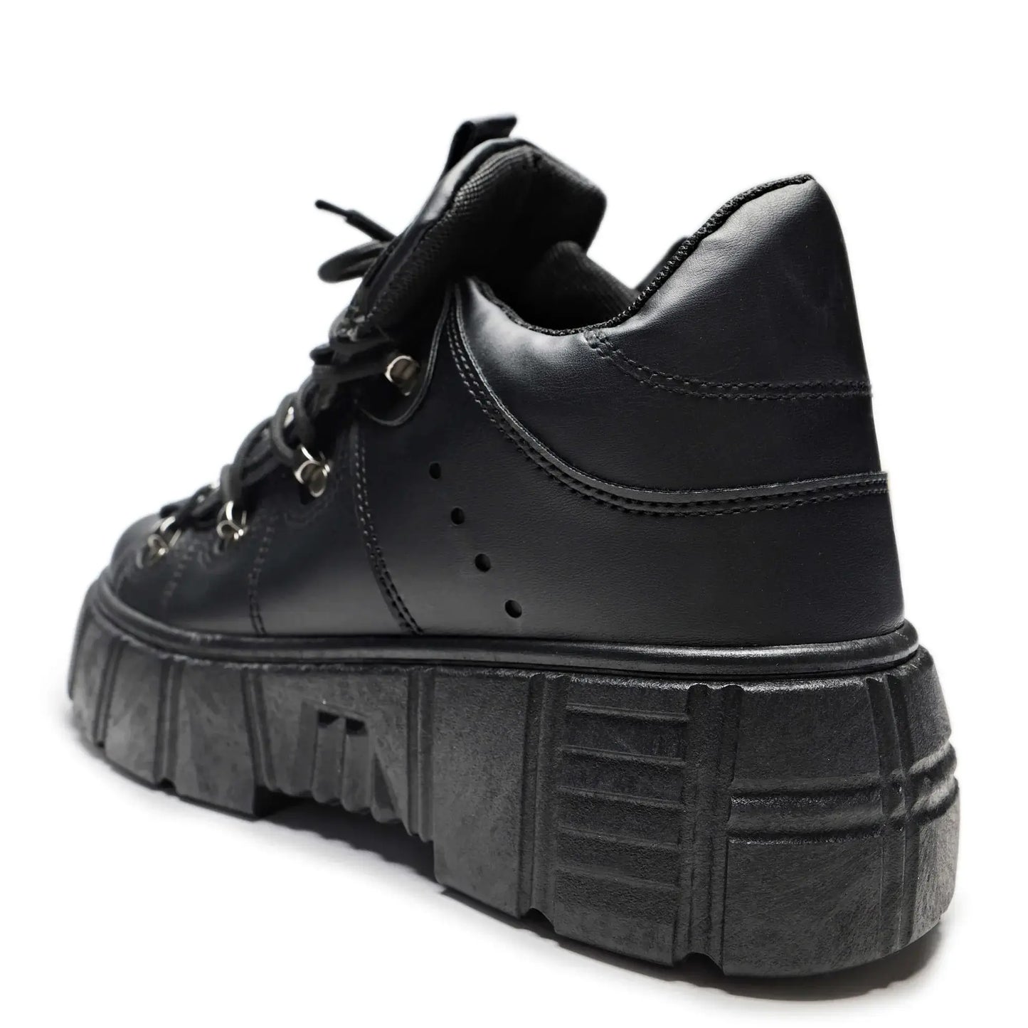 Koi Rimo Core Chunky Black Trainers - Kate's Clothing