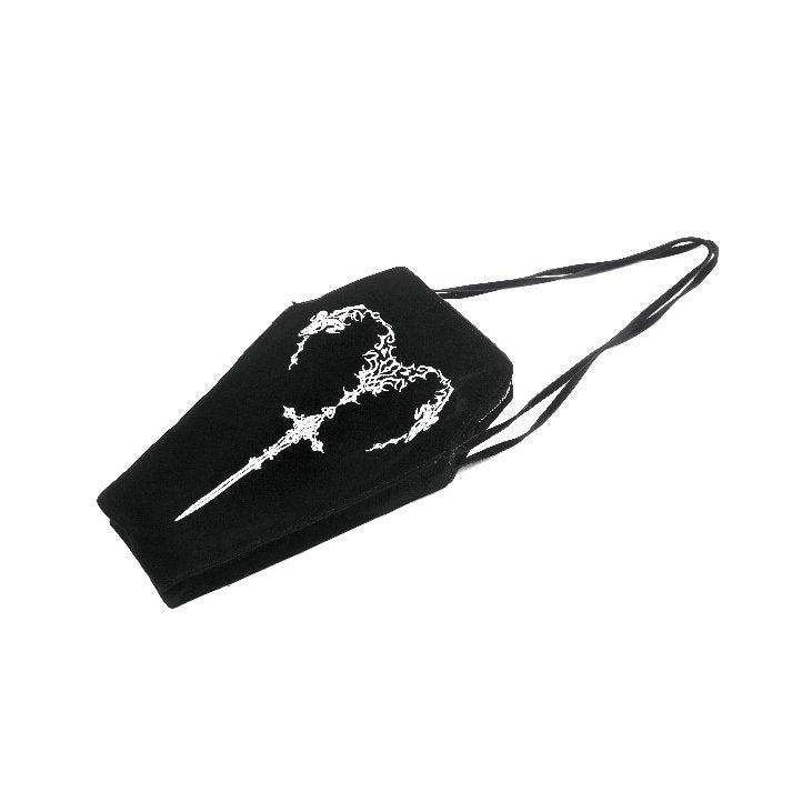 Dark in Love Quinn Mystic Horn Coffin Bag - Kate's Clothing