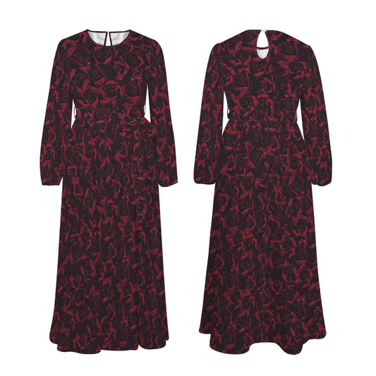 ANTIBrand Blood Roses Maxi Dress