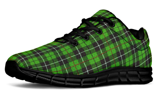 ANTIBrand Green Tartan Black Sole Chunky Trainers