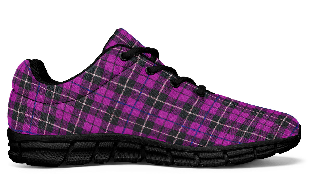 ANTIBrand – Pink Punk Tartan Active Trainers