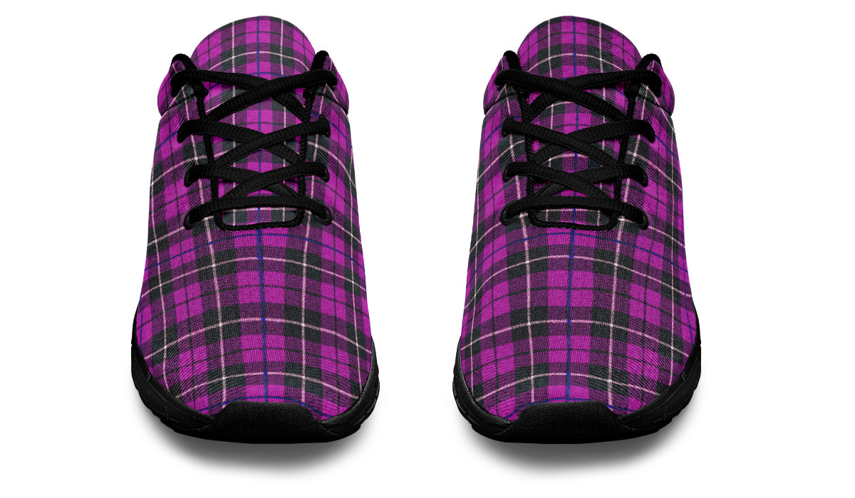 ANTIBrand – Pink Punk Tartan Active Trainers