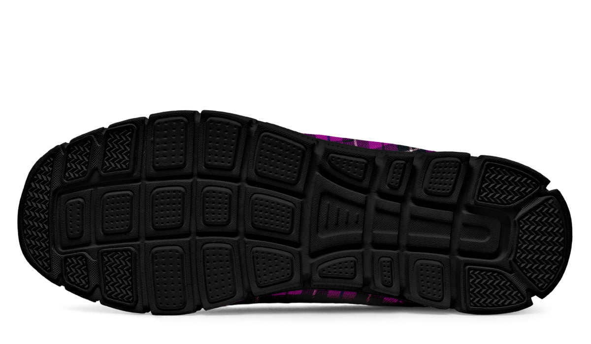 ANTIBrand – Pink Punk Tartan Active Trainers