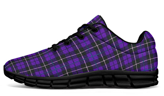 ANTIBrand Active Trainers – Purple Tartan