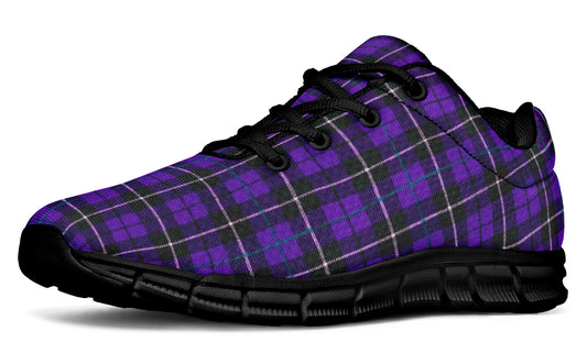 ANTIBrand Active Trainers – Purple Tartan
