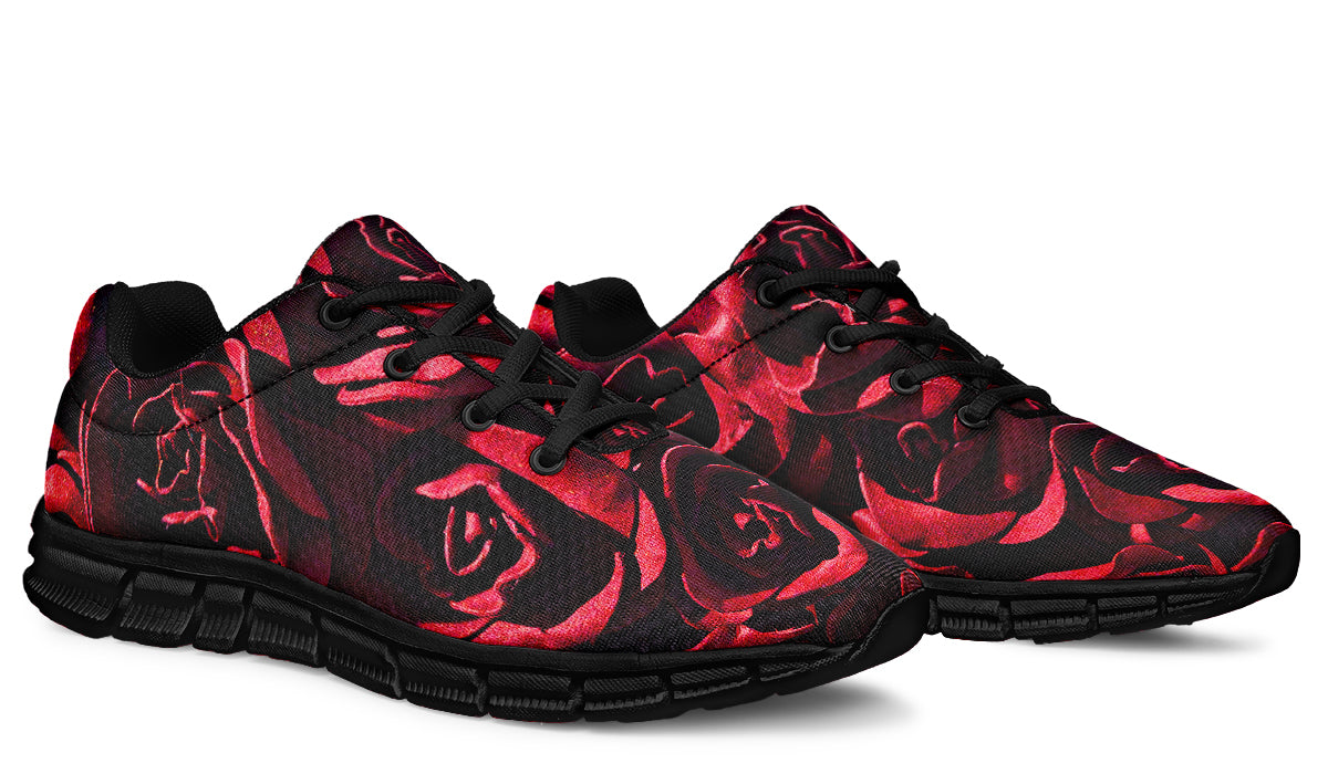 ANTIBrand – Red Roses Goth Active Sneakers
