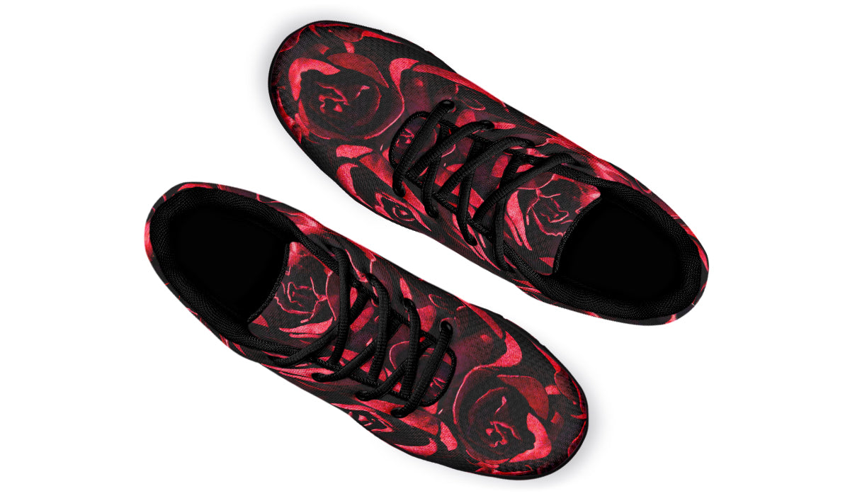 ANTIBrand – Red Roses Goth Active Sneakers