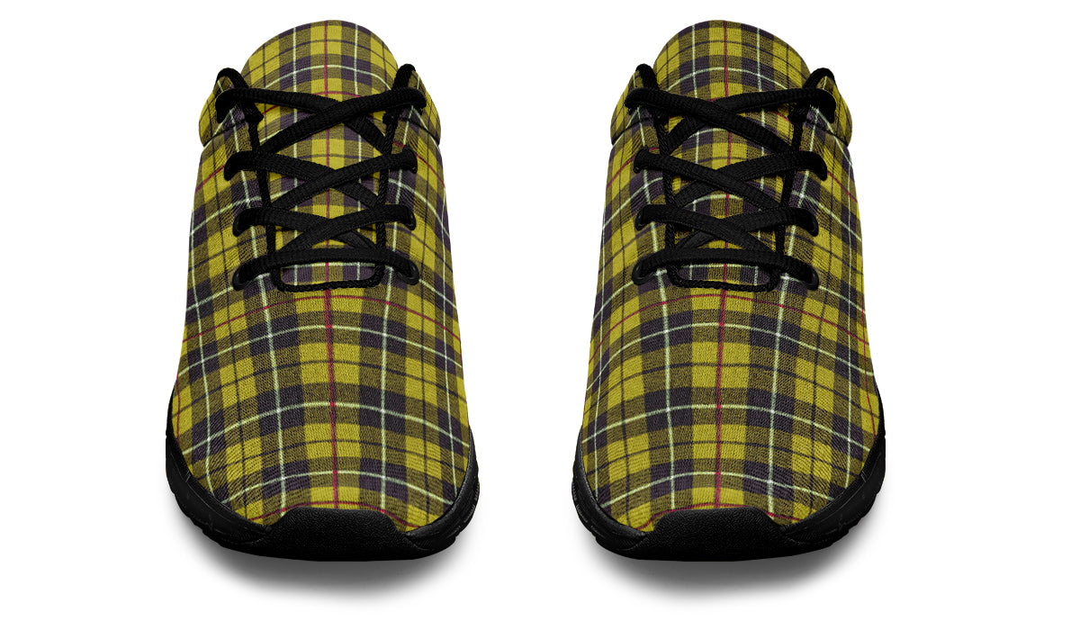ANTIBrand – Yellow Tartan Active Trainers