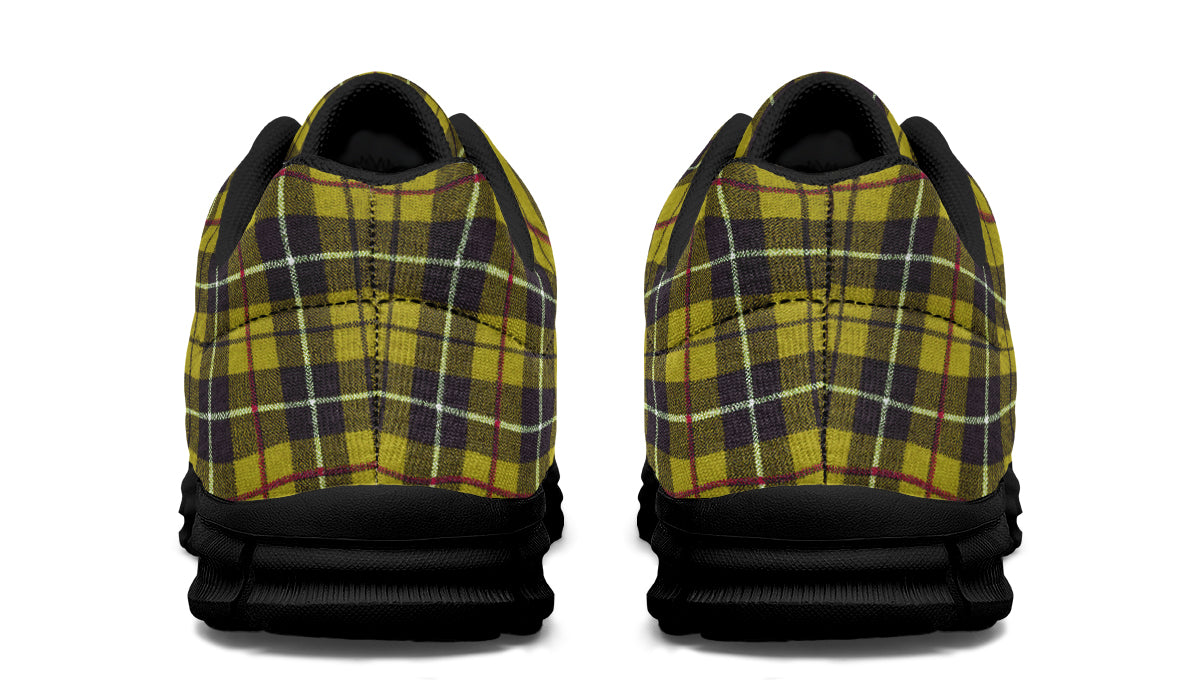 ANTIBrand – Yellow Tartan Active Trainers