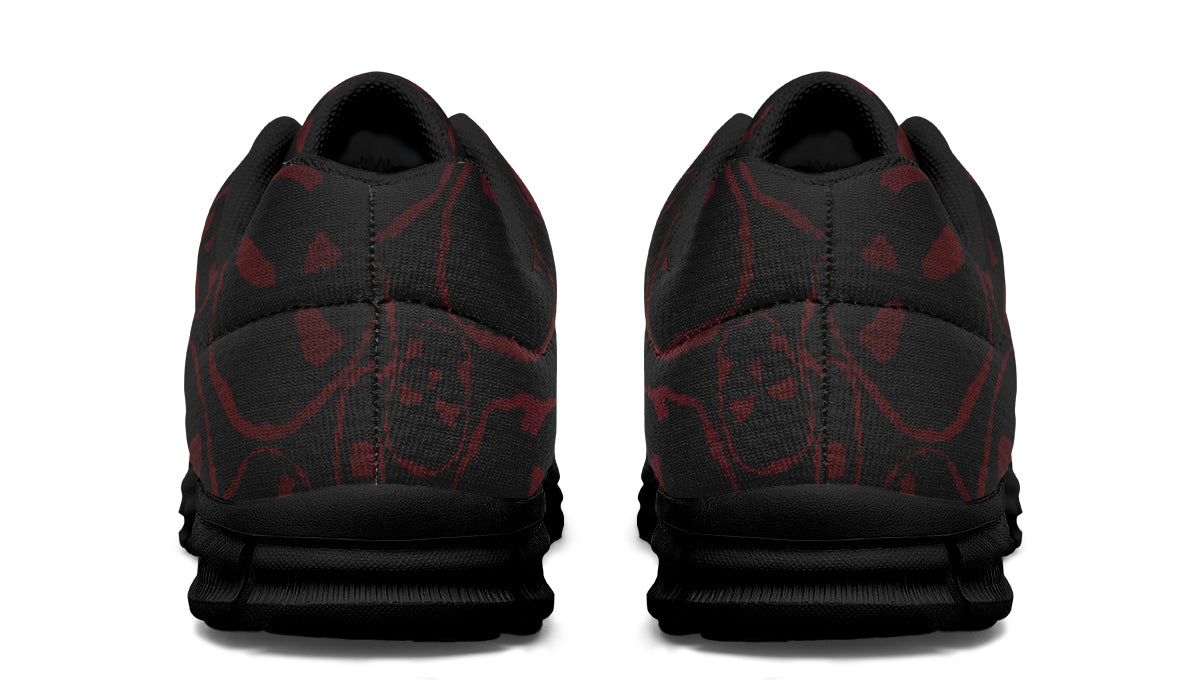 ANTIBrand Tumbling Blood Skulls Active Trainers