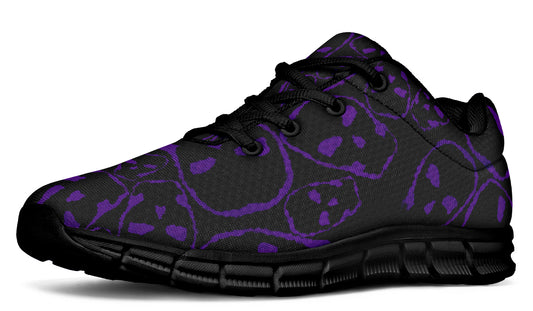 ANTIBrand Tumbling Purple Skulls Active Trainers