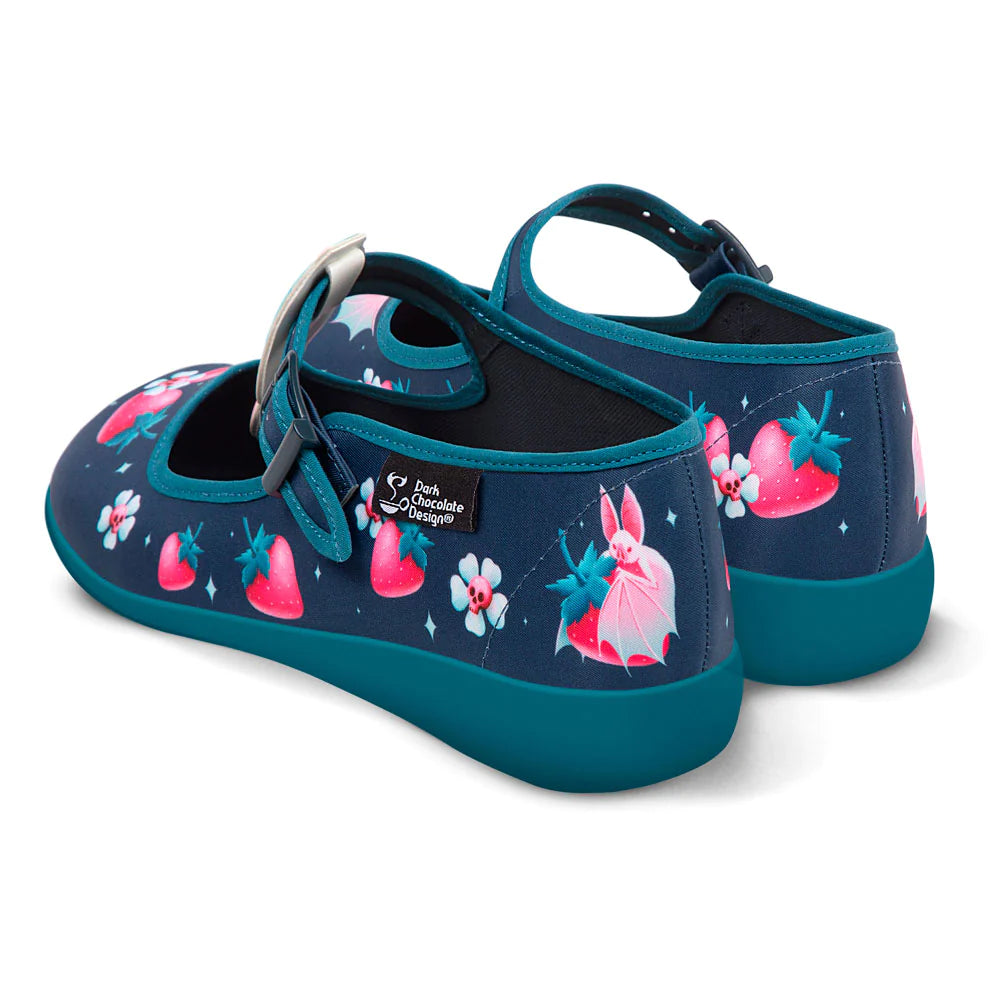 Hot Chocolate Alpine Bat Mary Jane Flats - Kate's Clothing