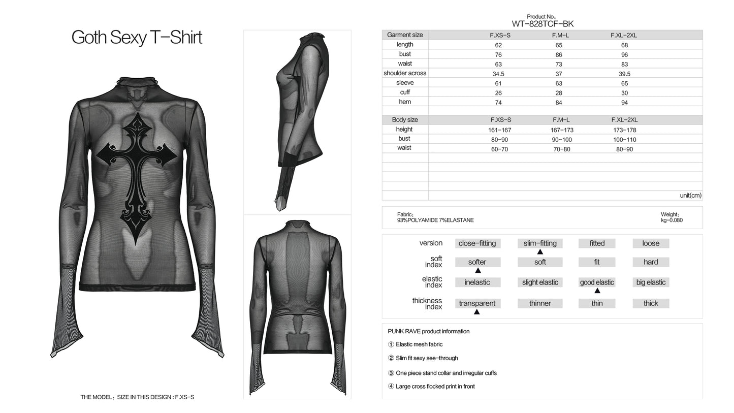 Punk Rave Antheia Top - Kate's Clothing