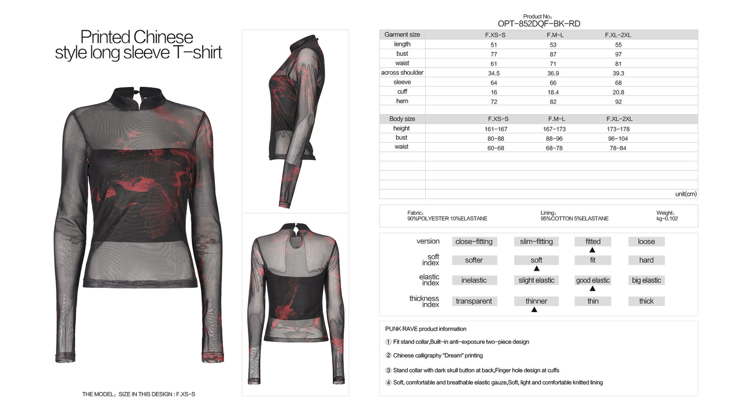 Punk Rave Azalea Top - Kate's Clothing