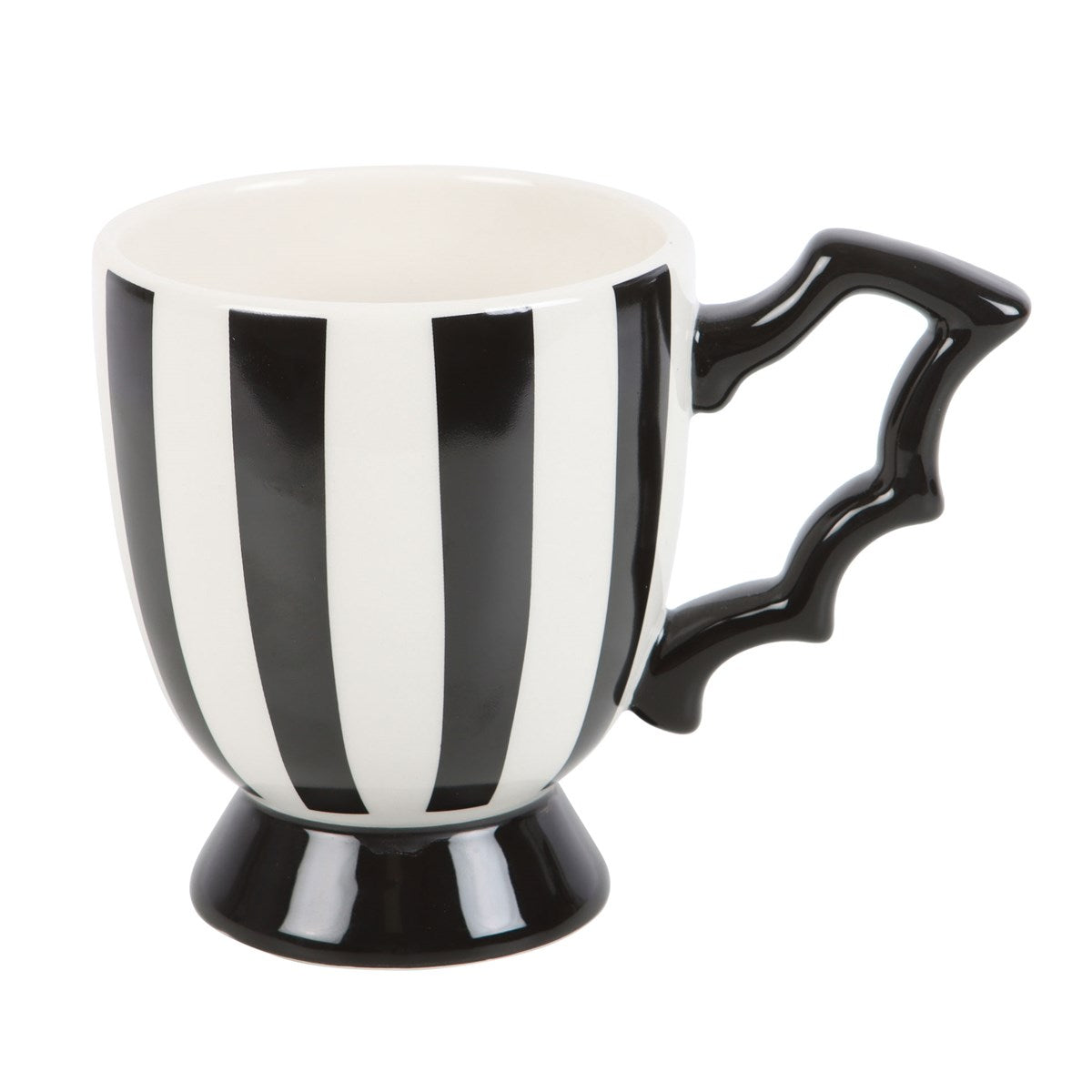 Gothic Gifts Striped Bat Wing Teacup