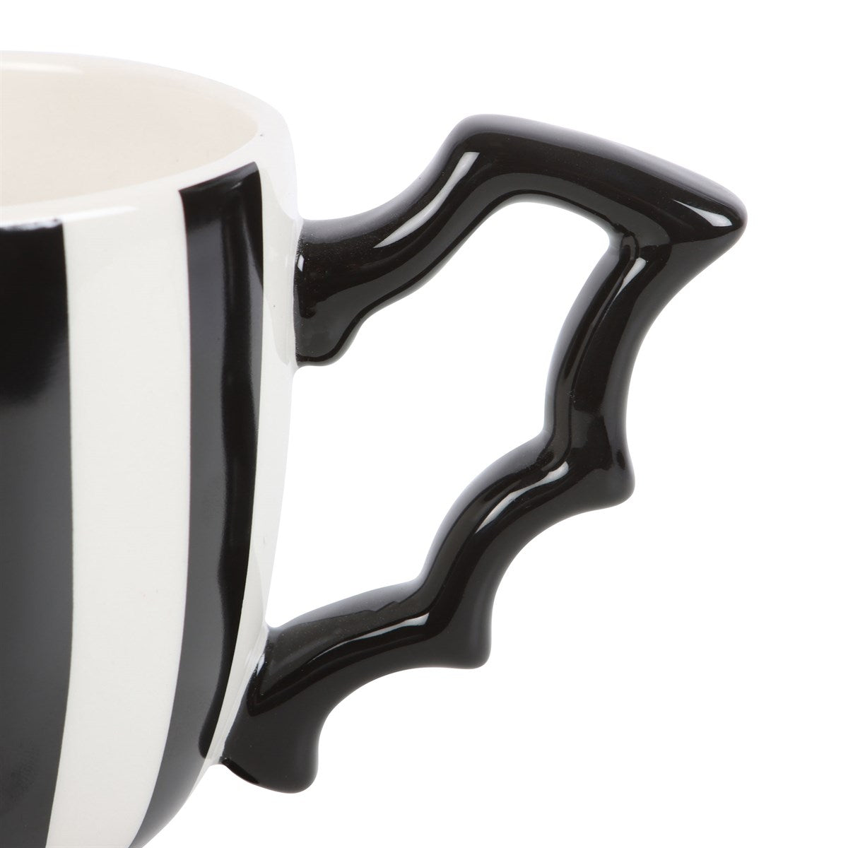 Gothic Gifts Striped Bat Wing Teacup