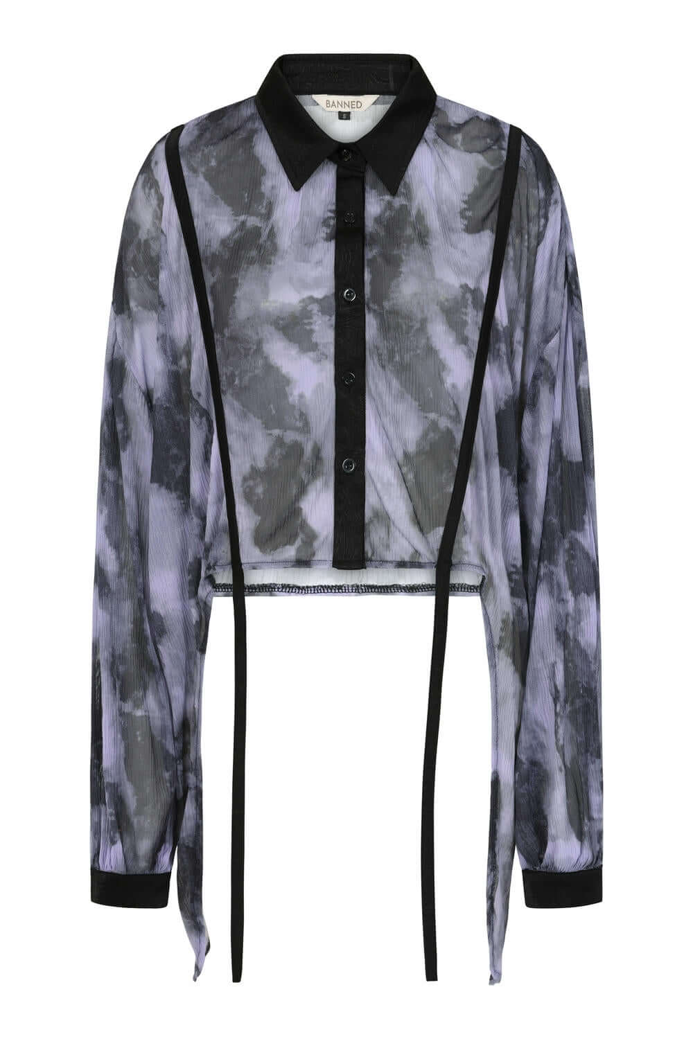 Banned Apparel Selene Mesh Blouse - Kate's Clothing
