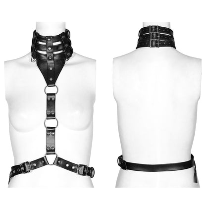 Punk Rave Bexley Harness Belt - Kate's Clothing