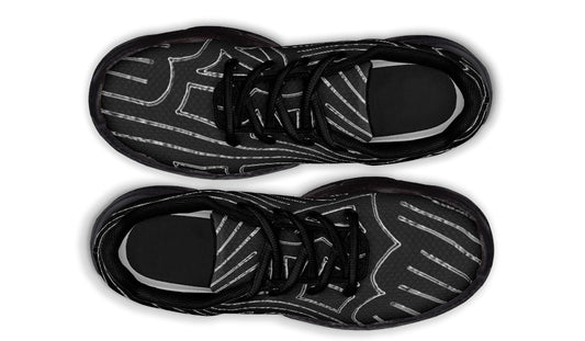 ANTIBrand Big Bat Haus Pinstripe Chunky Trainers
