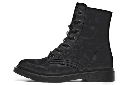 Tumbling Skulls of Darkness Boots – ANTIBrand by Kate