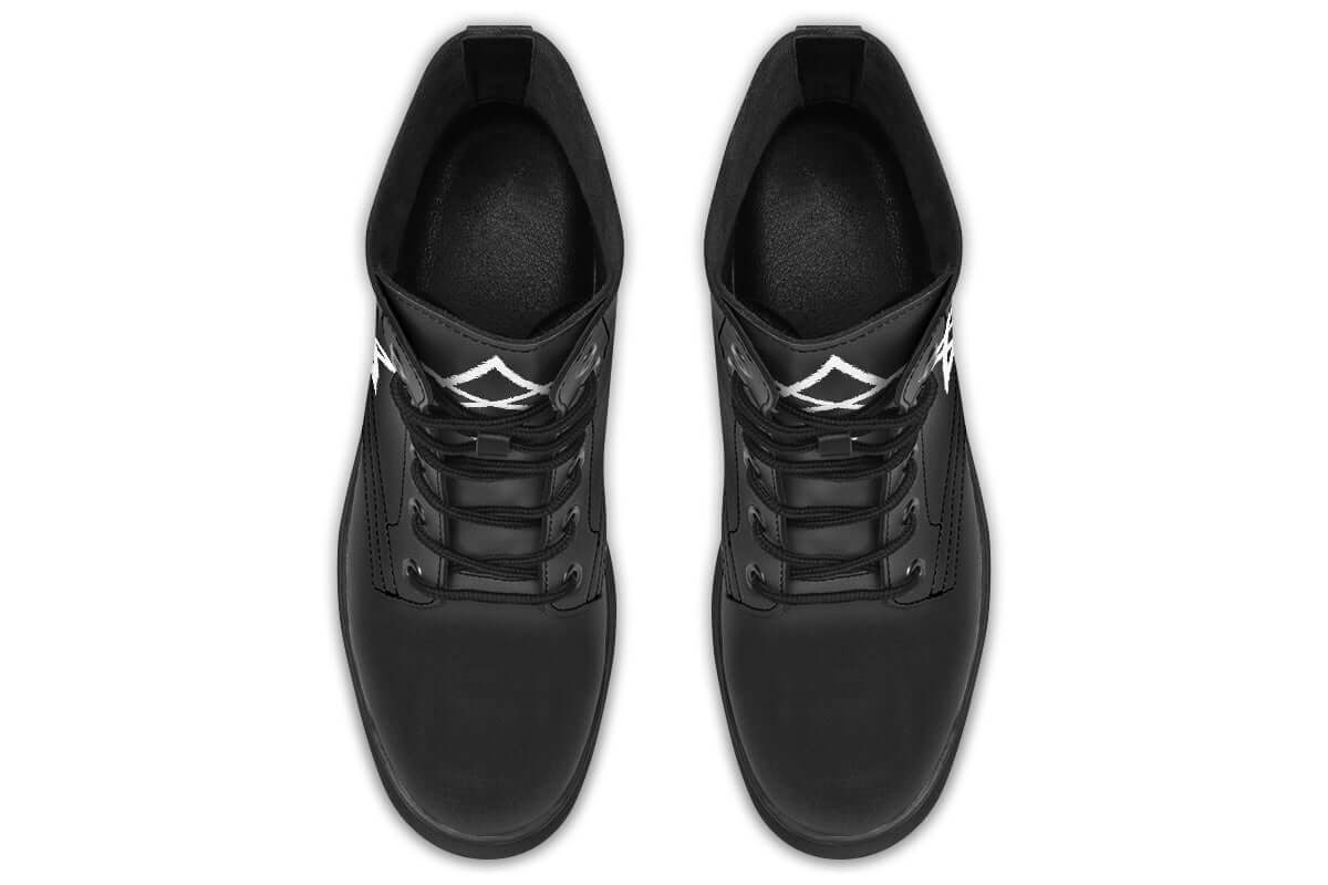Unicursal Hexagram Vegan Boots – ANTIBrand
