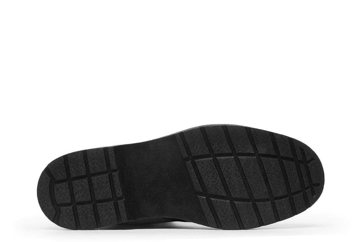 Gothic Attitude Unicursal Hexagram Protection Boots – Vegan Goth Footwear
