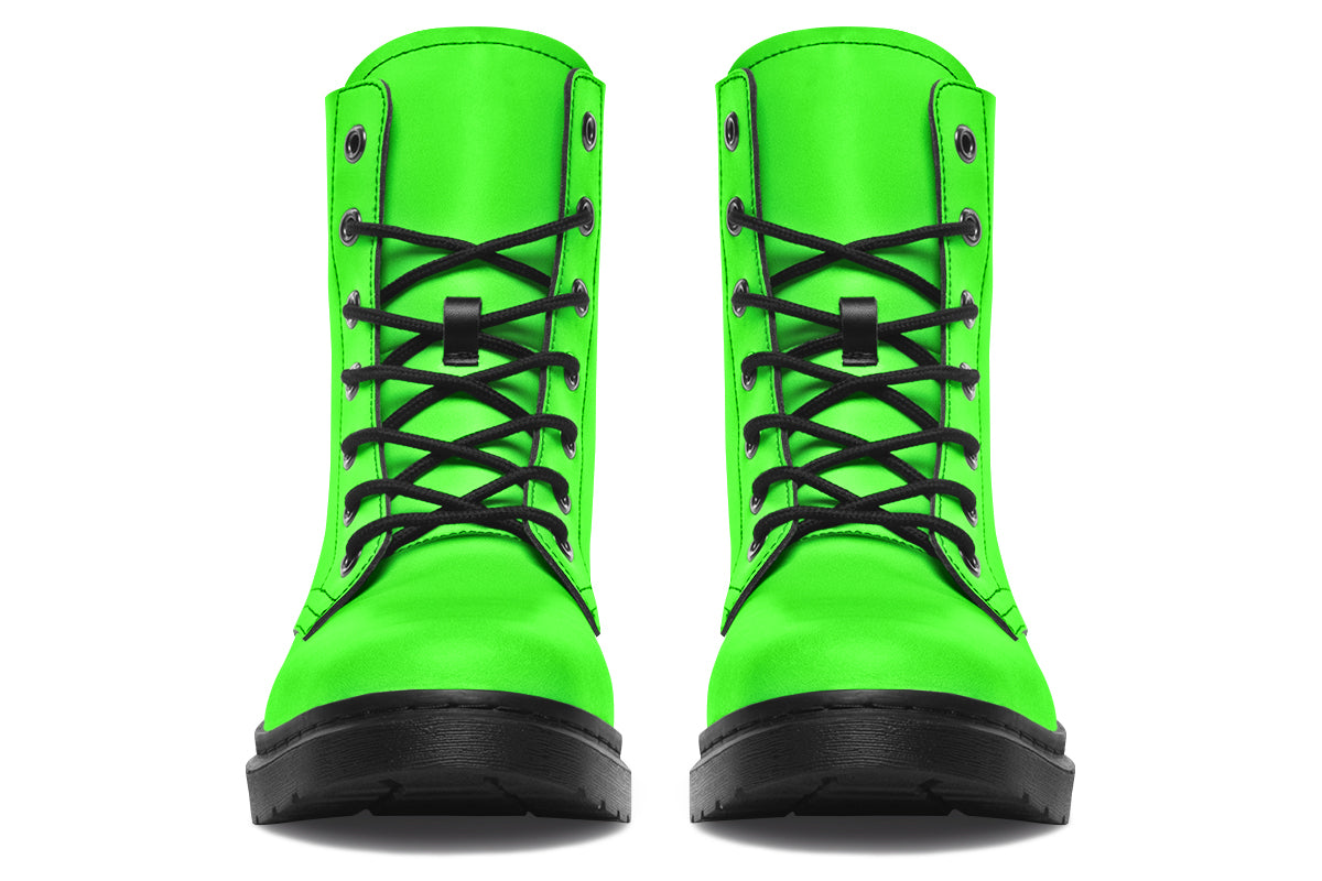 Neon Green Drama Queen Boots – ANTIBrand