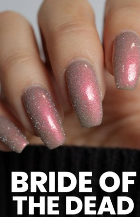 Radioactive Unicorn Bride of the Dead Nail Polish