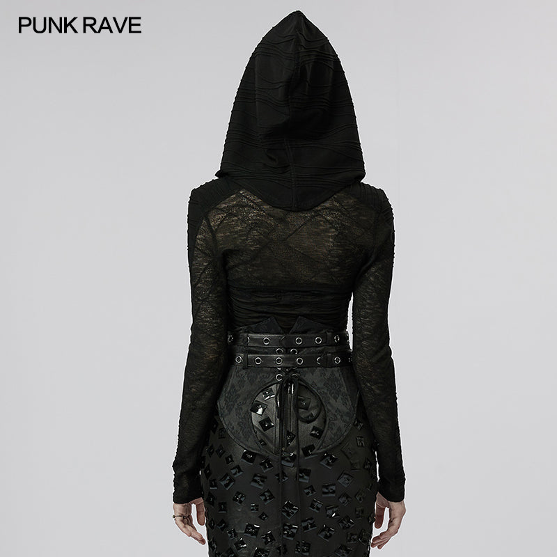 Punk Rave Brizrae Hooded Bolero - Kate's Clothing