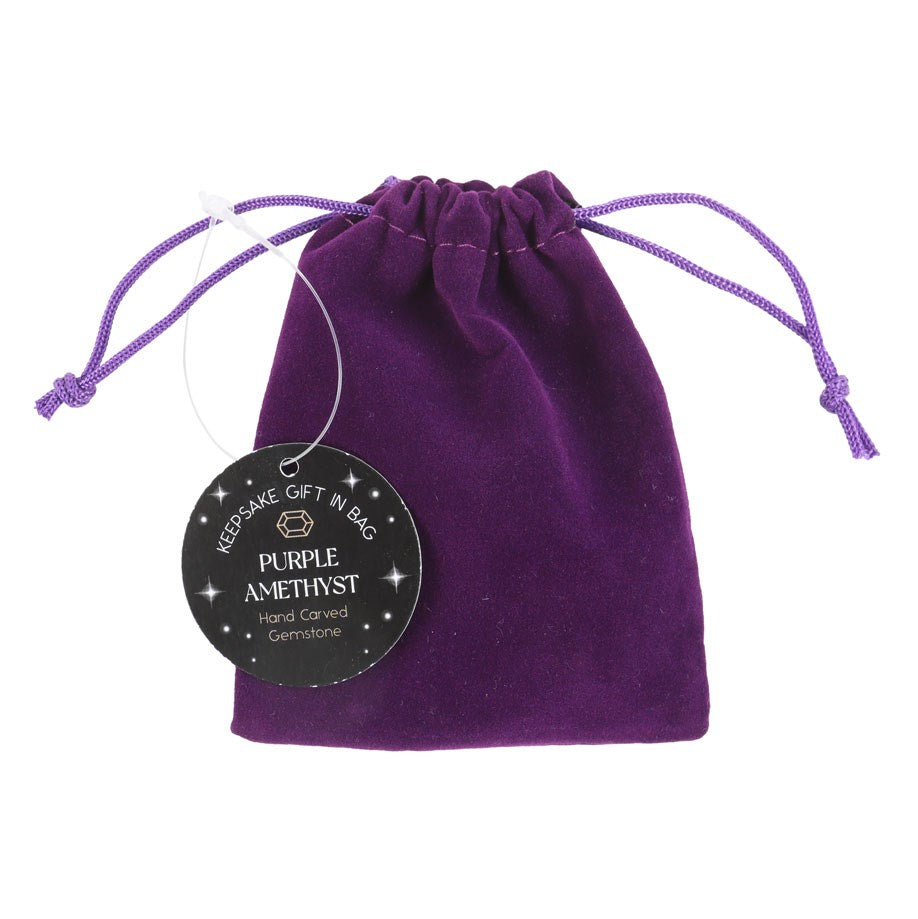 Gothic Gifts Amethyst Crystal Christmas Tree in a Bag - Kate's Clothing