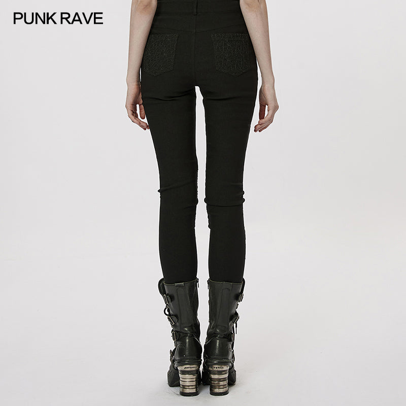 Punk Rave Caitronia Trousers - Kate's Clothing