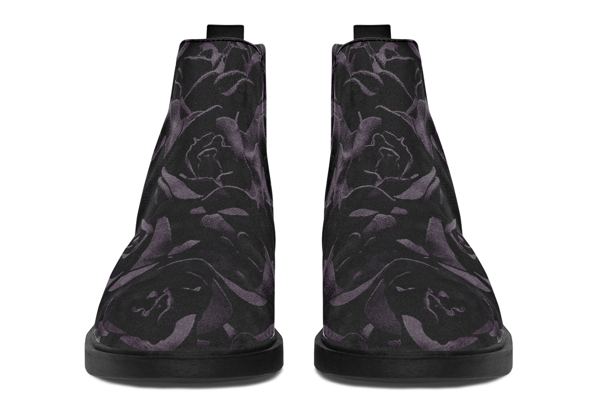 ANTIBrand – Blackest Roses Chelsea Boots