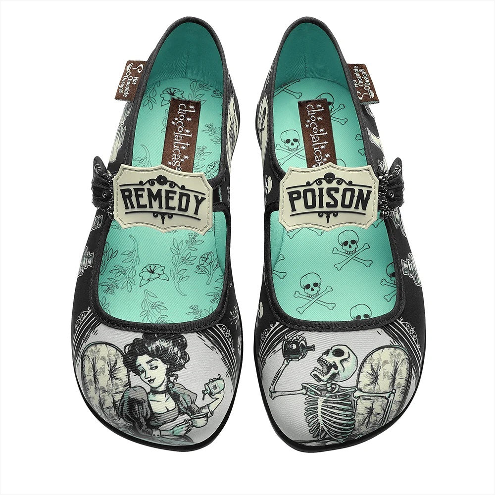 Chocolaticas® Drug Store Women's Mary Jane Flat - Kate's Clothing